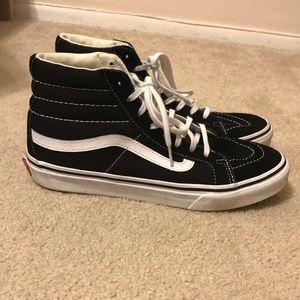 Black old school Vans